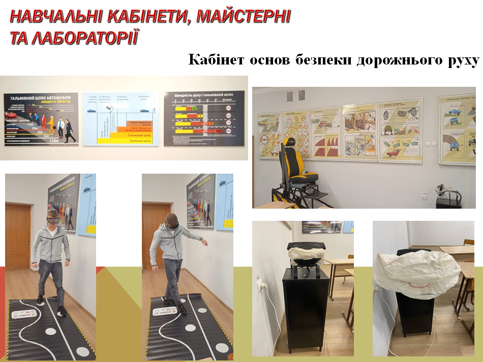 Кабінет основ безпеки дорожнього руху